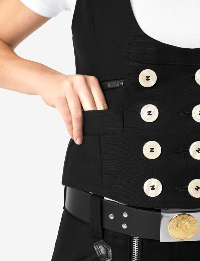 FHB original, KARLA Zunftweste Zwirn-Doppel-Pilot