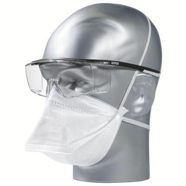 Überbrille uvex super f OTG farblos sv sapp. (91690)