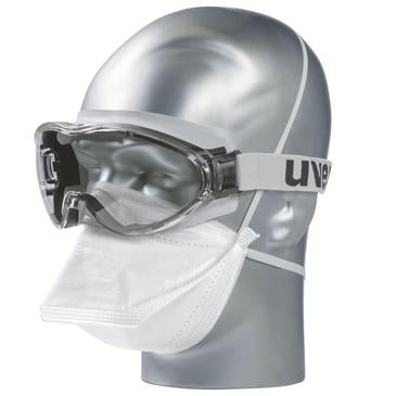 Vollsichtbrille uvex ultrasonic farblos sv exc. (93022)