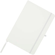 Teak A5 Hardcover Notizbuch, liniert, aus recyceltem Material