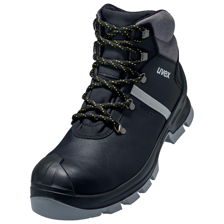 uvex 2 construction Sicherheitsschuh S3 Schnürstiefel Weite 11 - SCHMUTZABWEISEND