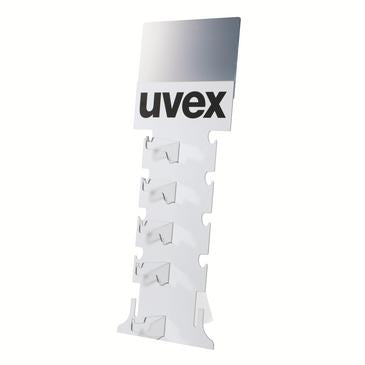 Eyewear Display UVEX white