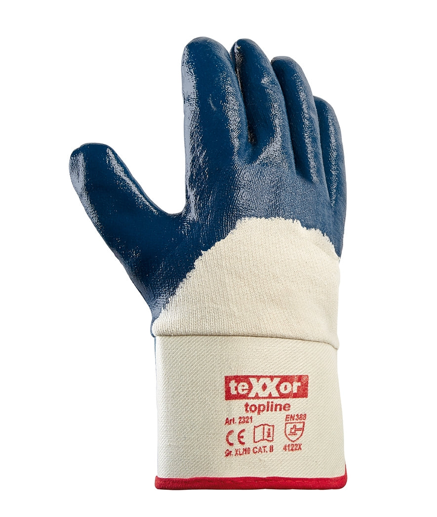 teXXor® topline Nitril-Handschuhe STULPE 12Paar