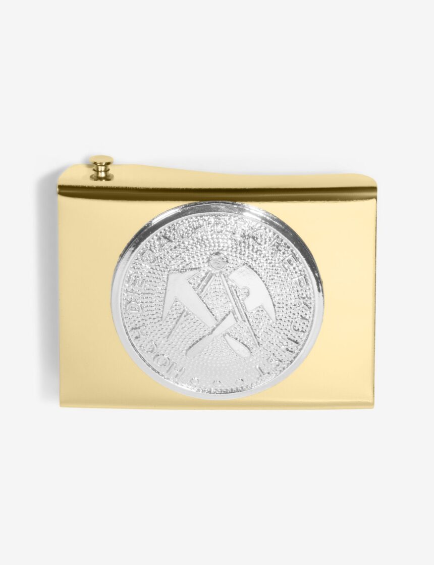 FHB original, EIKE Koppelschloss Gold Dachdecker