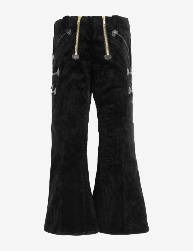 FHB original, GUSTAV Zunfthose Trenkercord Dreidraht m. Echtleder