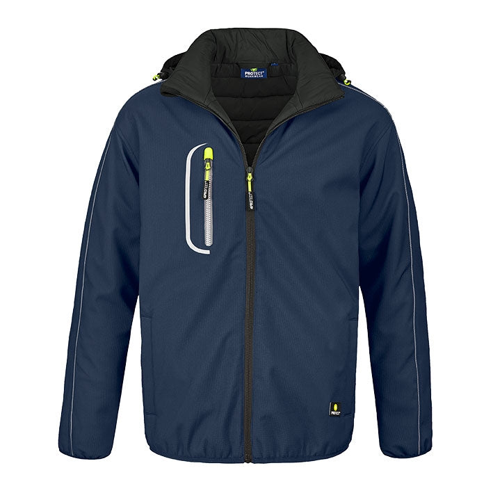 4PROTECT® Winter-Softshelljacke KNOXVILLE navy