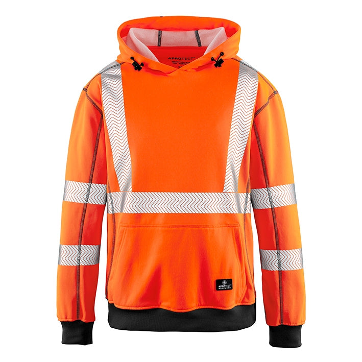 4PROTECT® Warnschutz Hoodie Portland leuchtorange