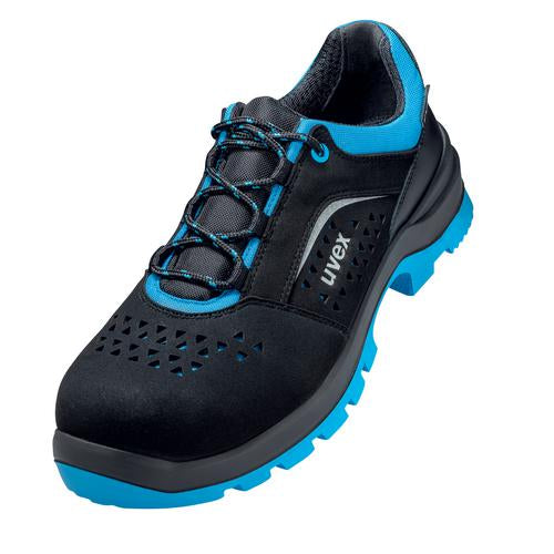 uvex 2 xenova® Halbschuhe S1 95548 schwarz, blau Weite 11