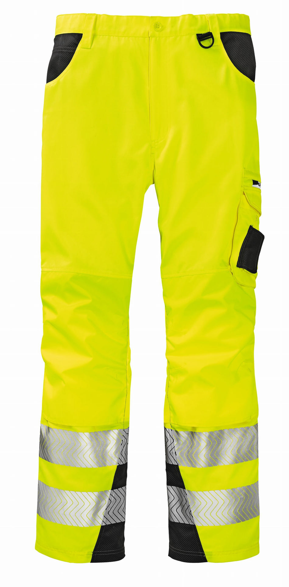 4PROTECT® Warnschutz-Bundhose TENNESSEE leuchtgelb grau