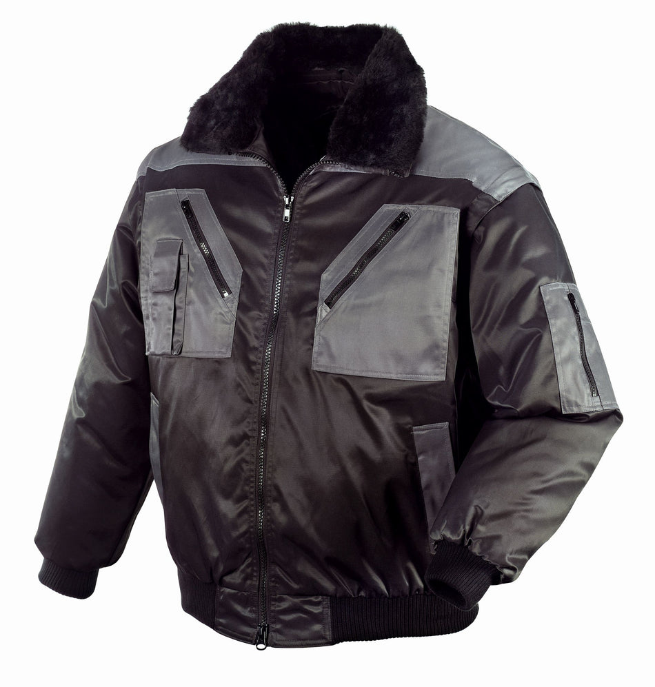 teXXor® Piloten-Jacke OSLO schwarz/anthrazit