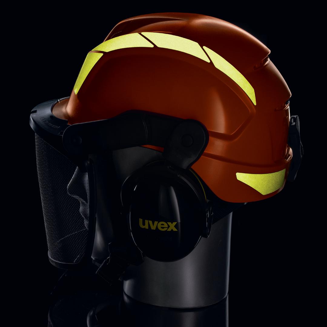 uvex pheos forestry Schutzhelm orange - MR NLF
