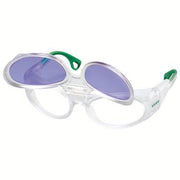uvex Vollrand Schutzbrille uvex RX cd 5505 flip-up Didymium plan PC SET (61082)