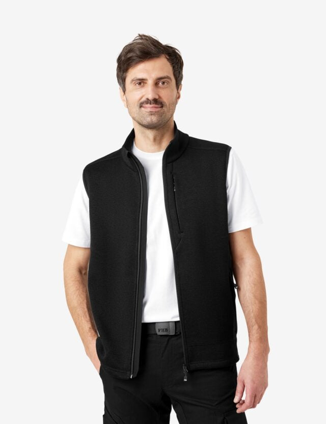 FHB original, ADDE Strick-Fleece-Weste