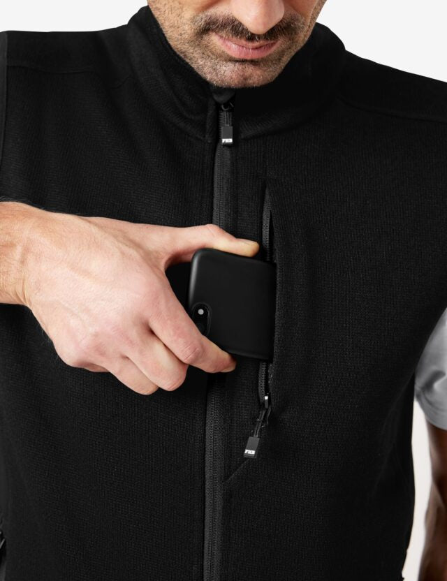 FHB original, ADDE Strick-Fleece-Weste