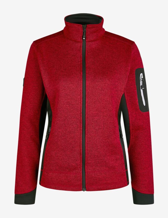 FHB original, MARIEKE Strick-Fleece-Jacke Damen