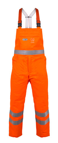 Warnschutz-Latzhose Forest Jack mit Schnittschutz rundum - MR NLF