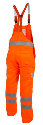 Warnschutz-Latzhose Forest Jack mit Schnittschutz rundum - MR NLF