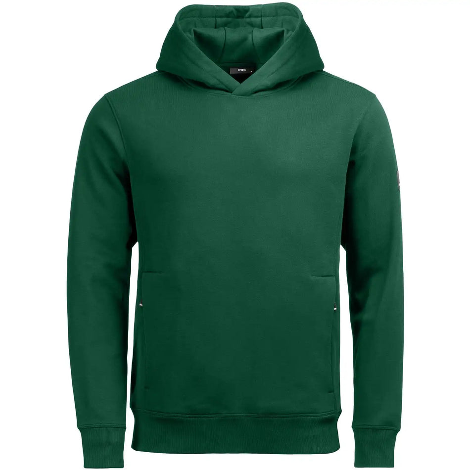 FHB BENNET Hoodie unisex, grün