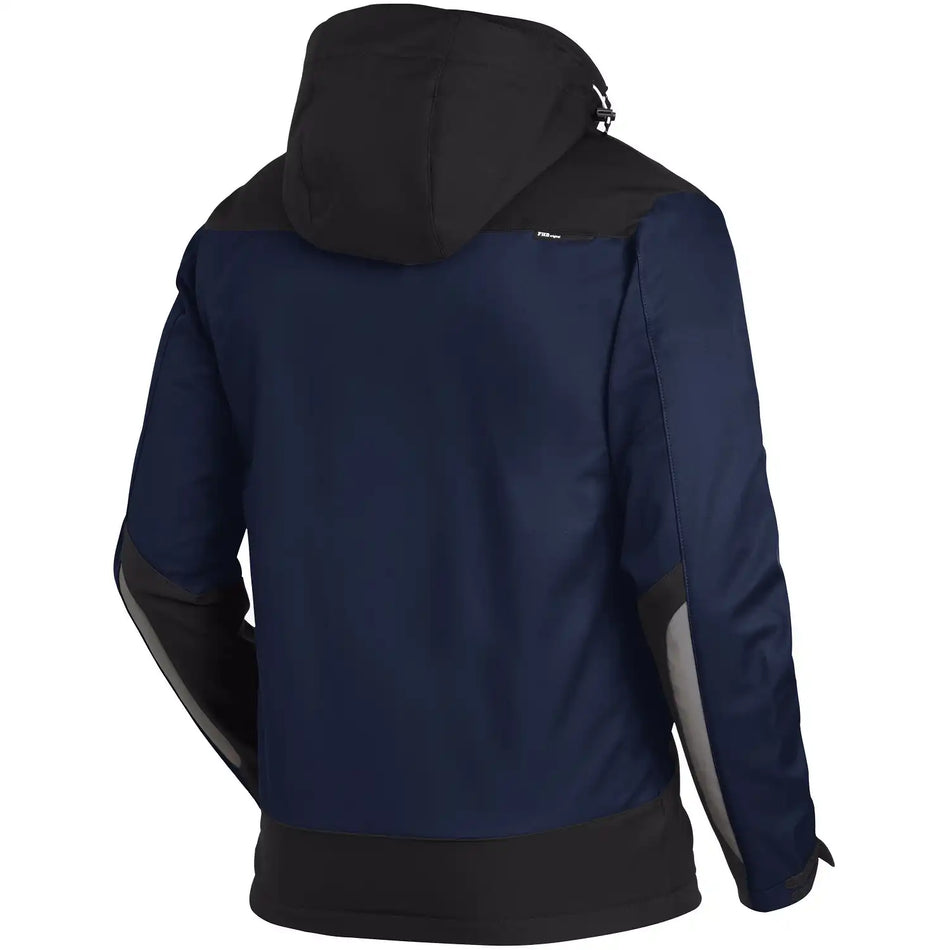 FHB JANNIK Softshelljacke, marine-schwarz