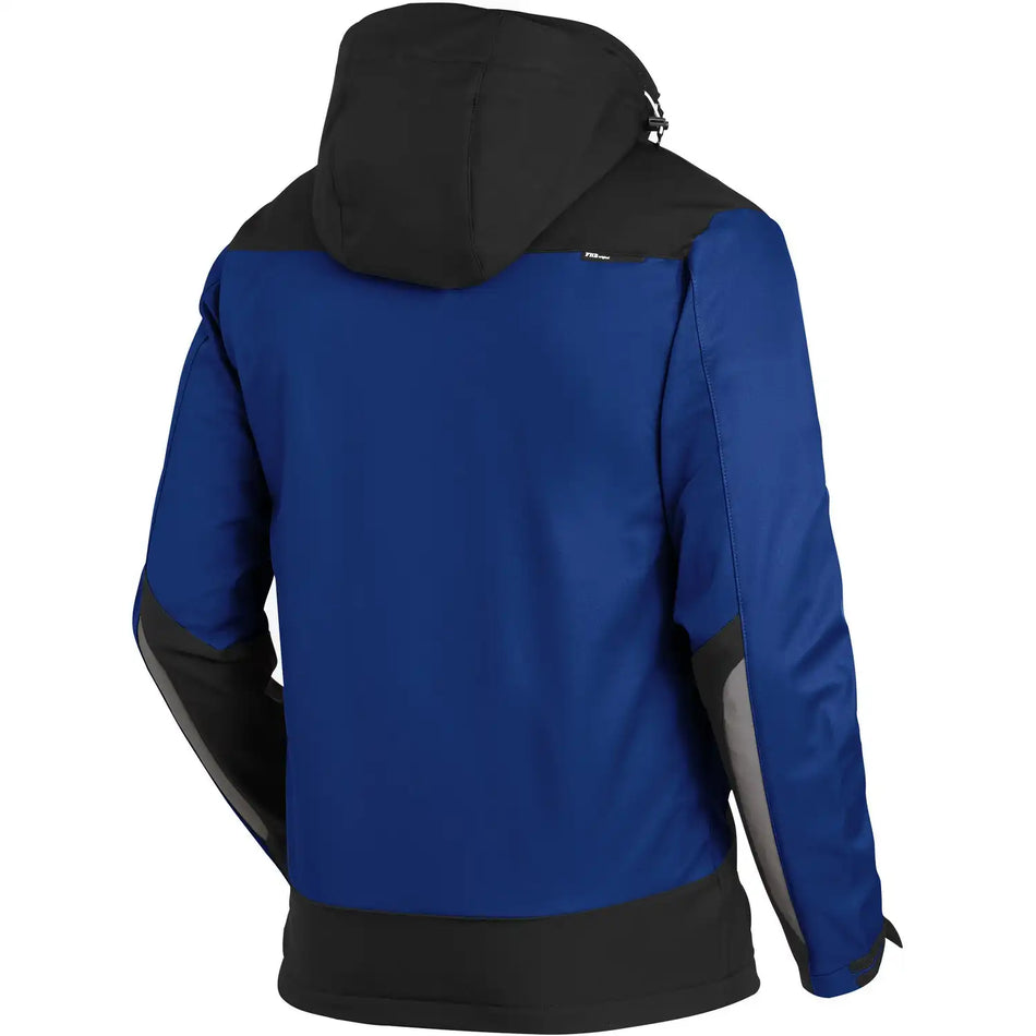 FHB JANNIK Softshelljacke, royalblau-schwarz