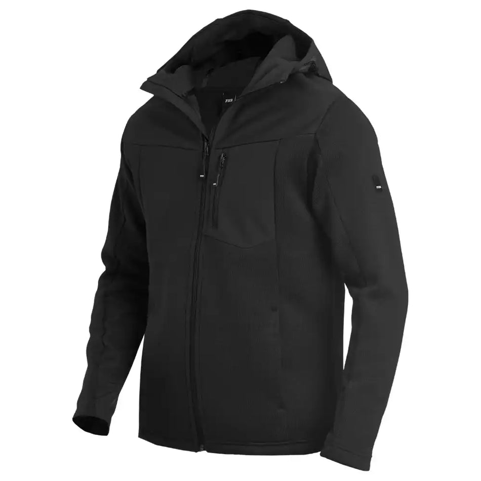 FHB MAXIMILIAN Hybrid-Softshell-Jacke, schwarz