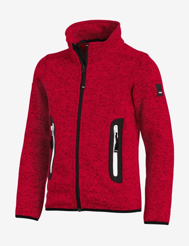 FHB original, MATS Strick-Fleece-Jacke Kinder