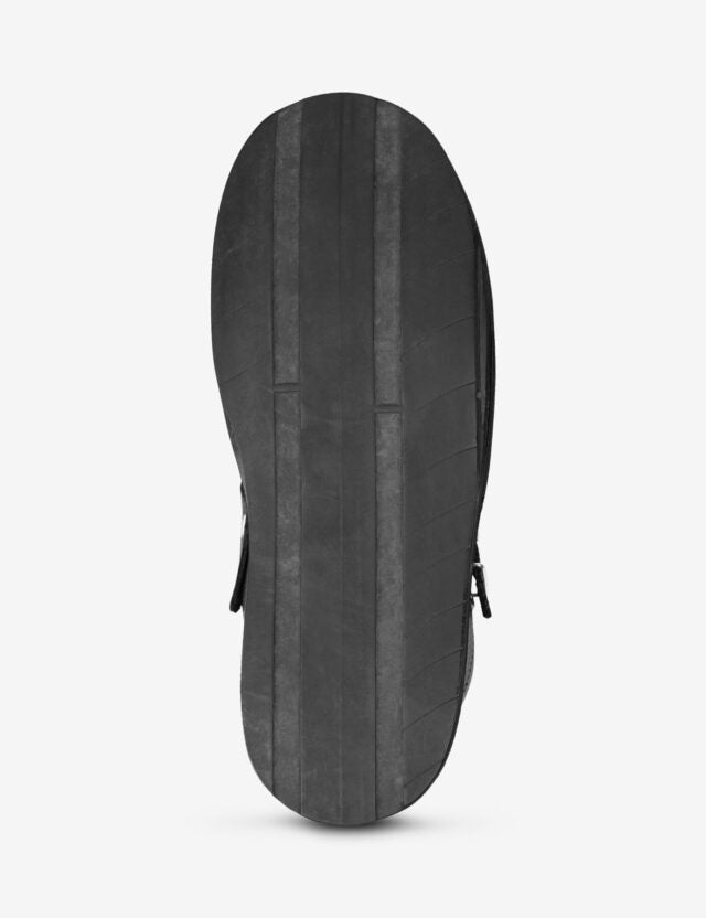 FHB original, OSKAR Dachdeckerstiefel Autoreifensohle Doppelschnalle
