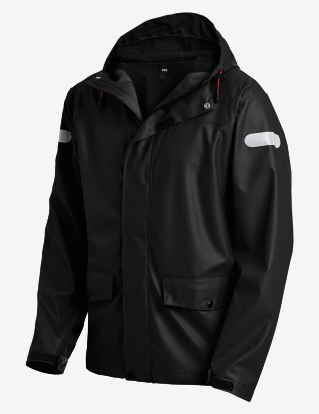 FHB original, RAINER PU-Stretch-Regenjacke EN 343