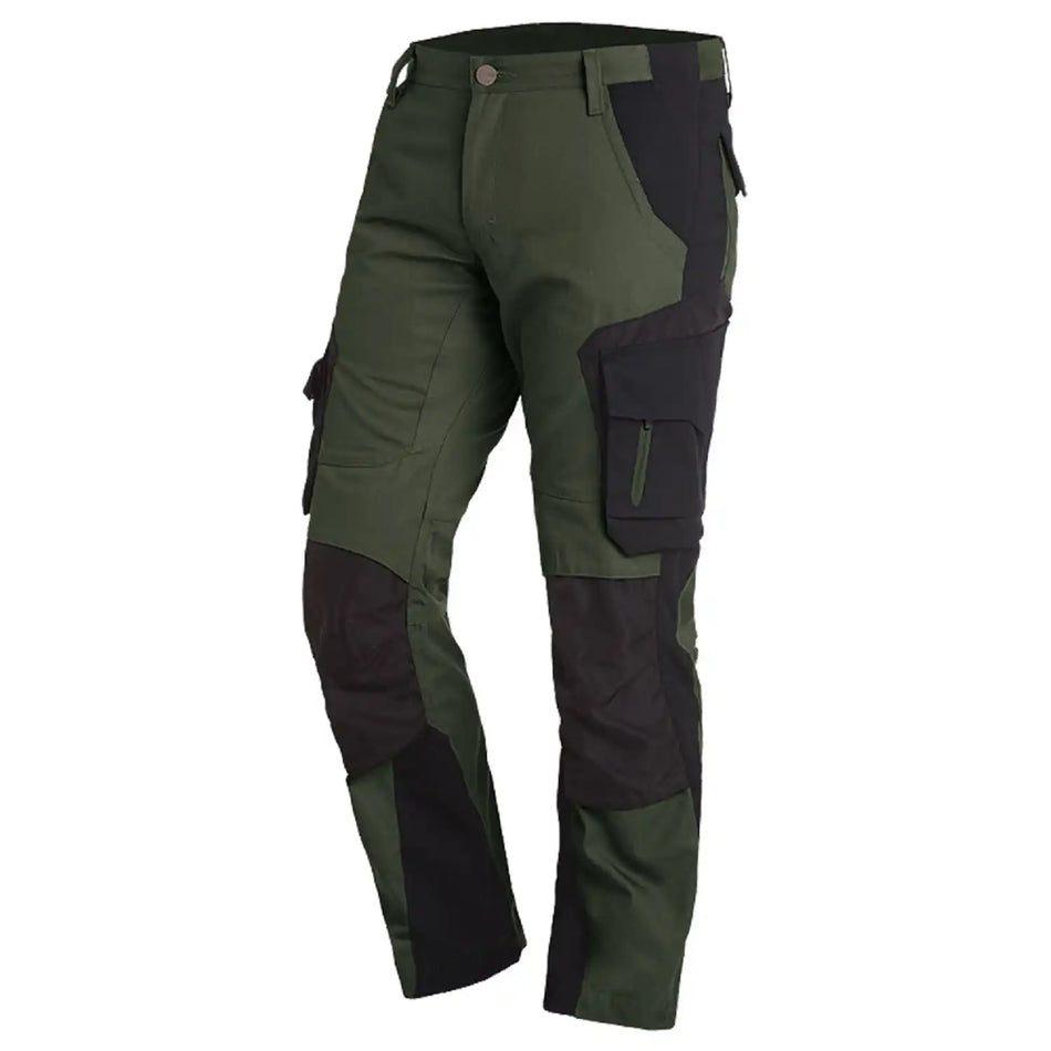 FHB FLORIAN Arbeitshose oliv / schwarz MR-NLF