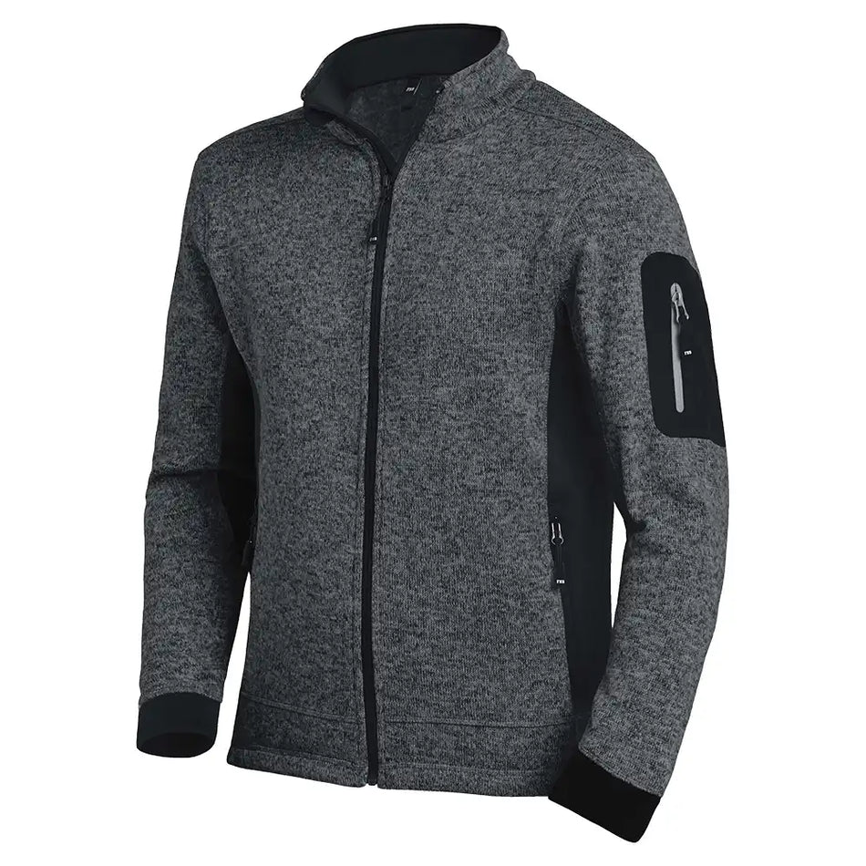 FHB CHRISTOPH Strick-Fleece-Jacke