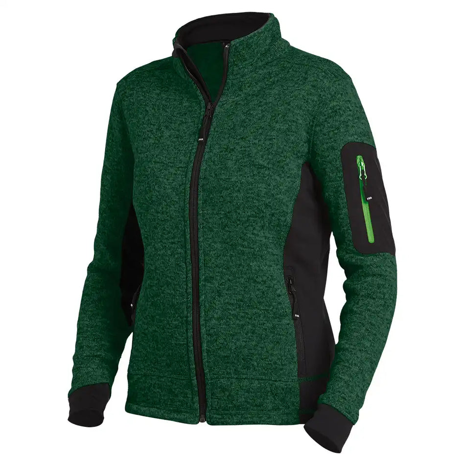 FHB MARIEKE Strick-Fleece-Jacke Damen
