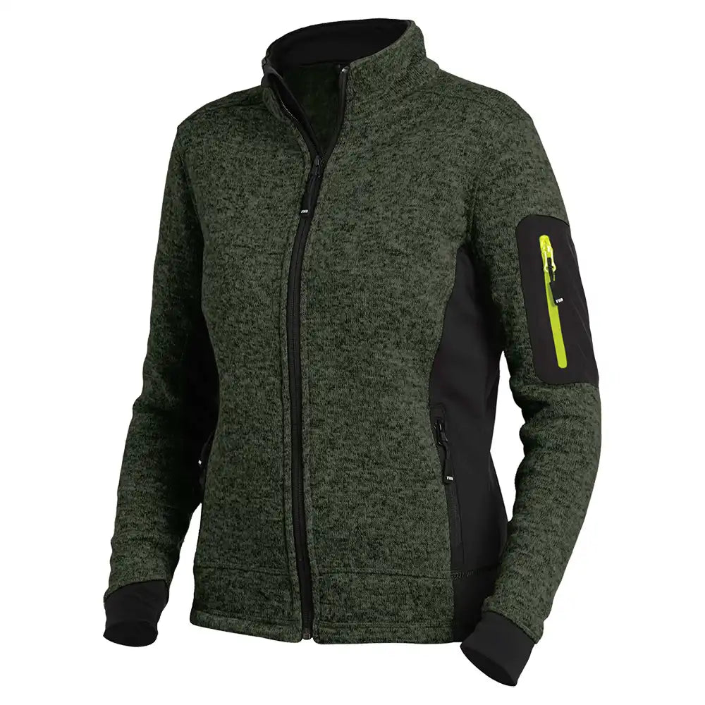 FHB MARIEKE Strick-Fleece-Jacke Damen - MR NLF