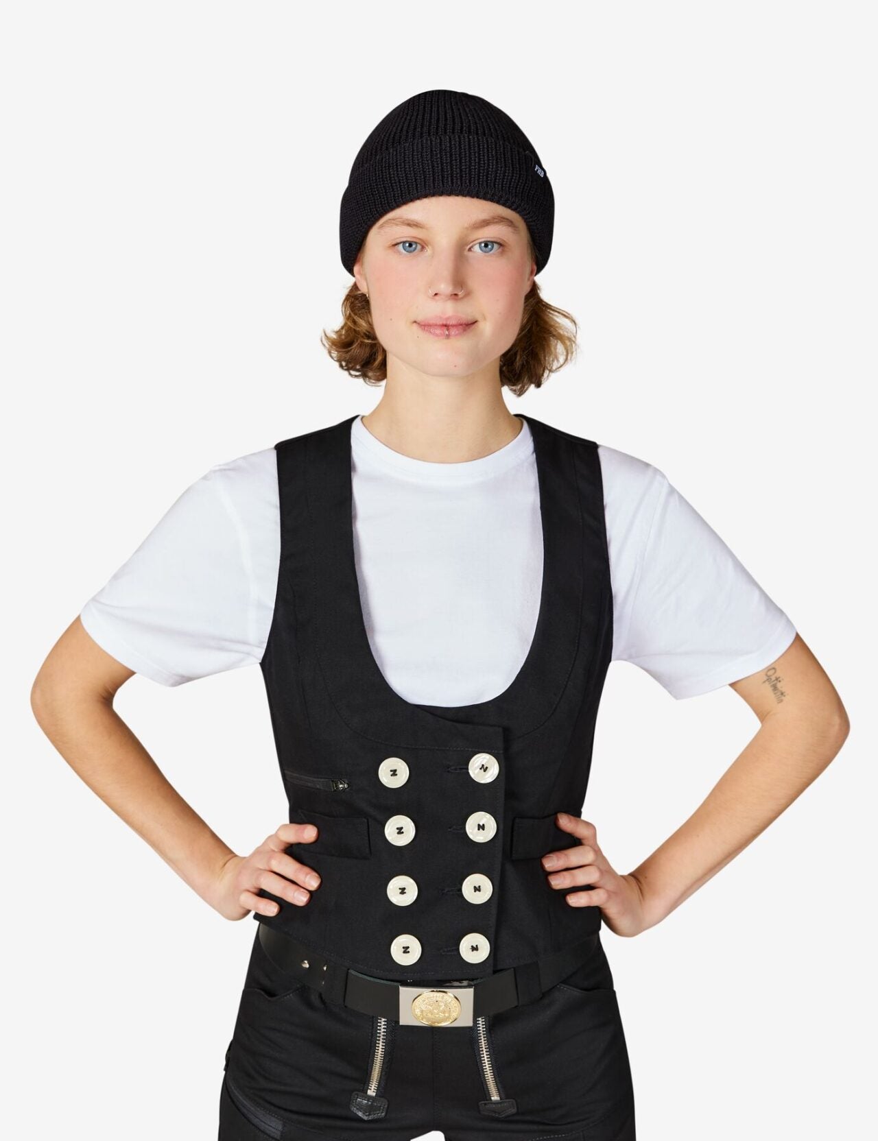 FHB original, HERDIS Zunftweste aus Canvas Damen