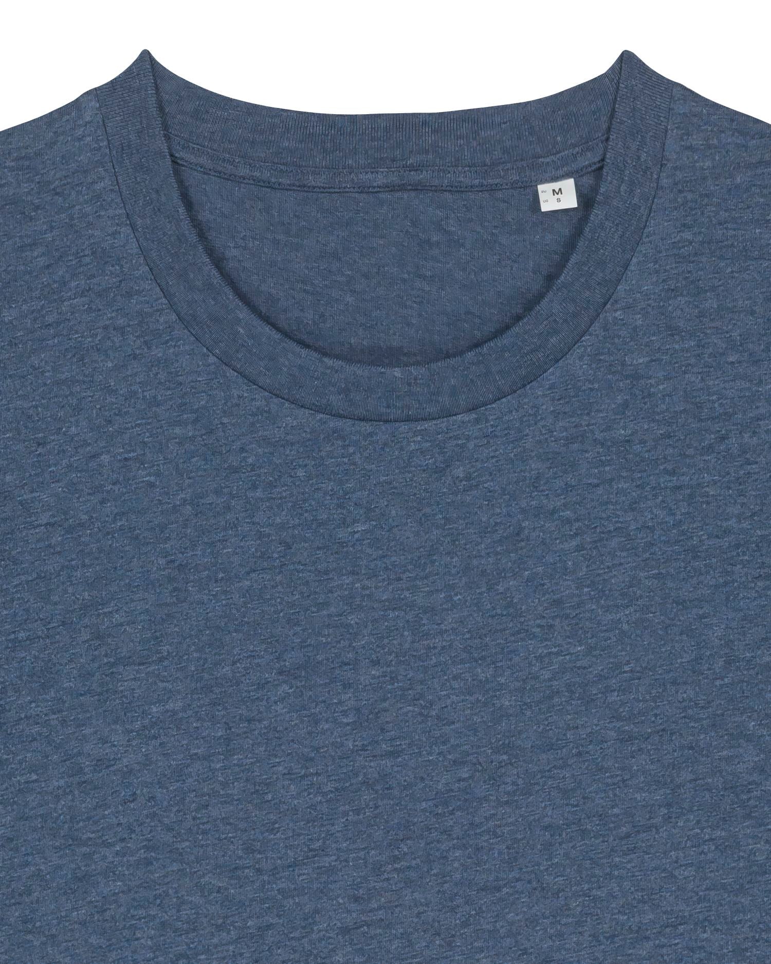 Dark Heather Blue | STTU169 Packshot Detail PFD0