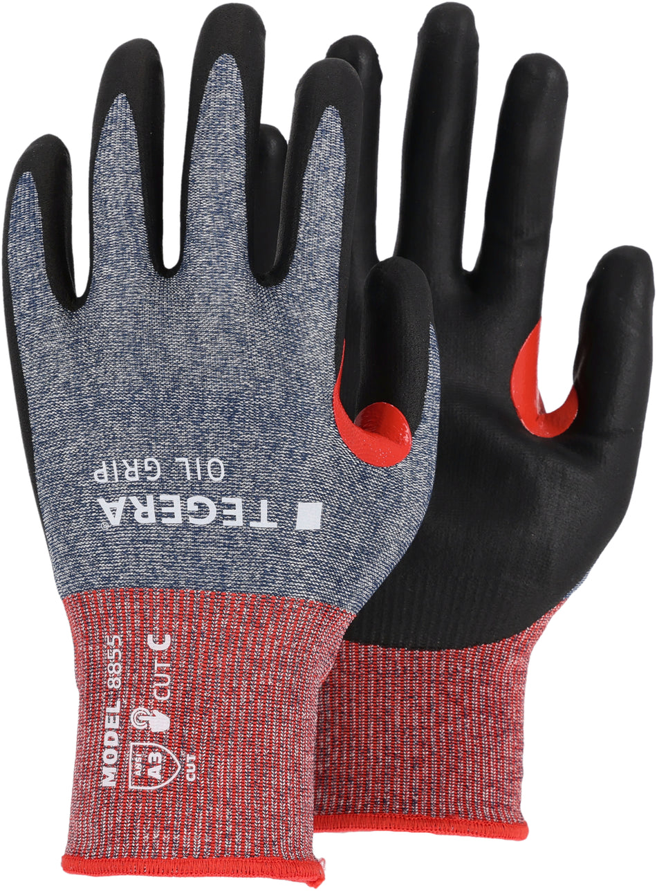 Synthetikhandschuh TEGERA® 8855 CRF OIL GRIP 6Paar