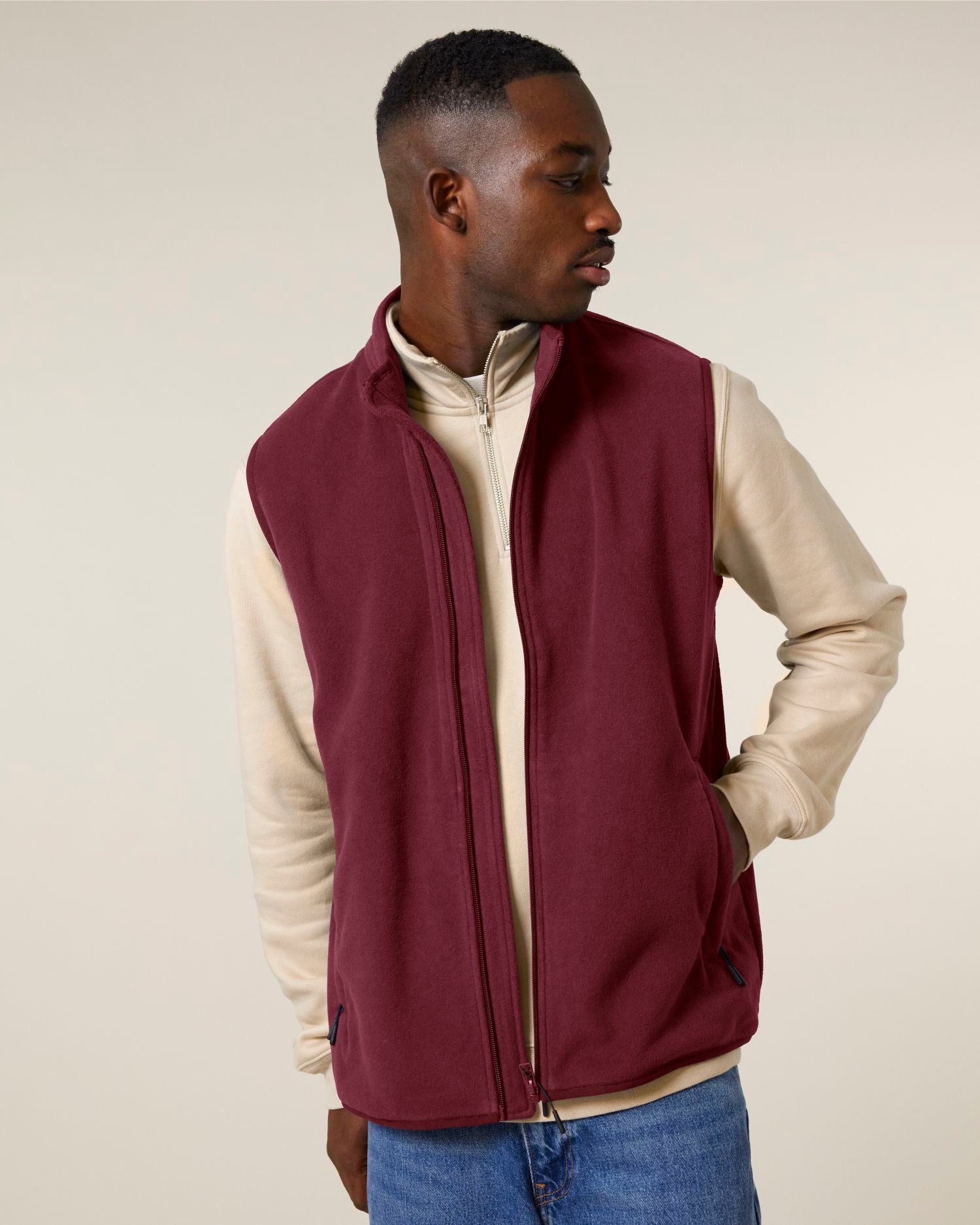Burgundy | STJM240 Studio Businesswear SFC0