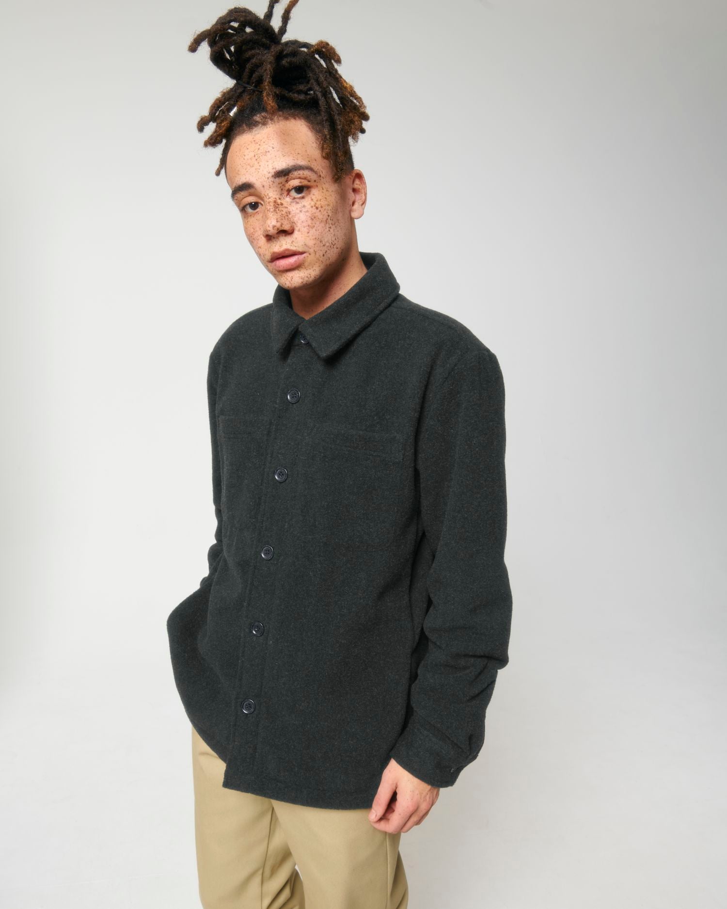 STJU845 - Dark Heather Grey