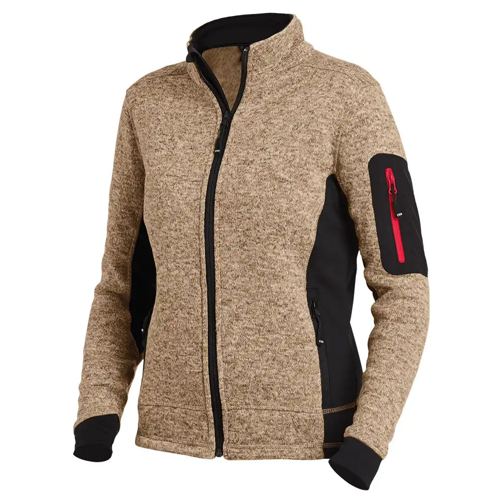 FHB MARIEKE Strick-Fleece-Jacke Damen - MR NLF