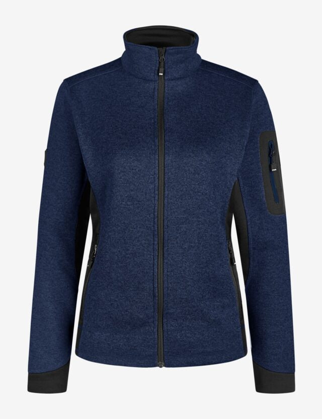FHB original, MARIEKE Strick-Fleece-Jacke Damen