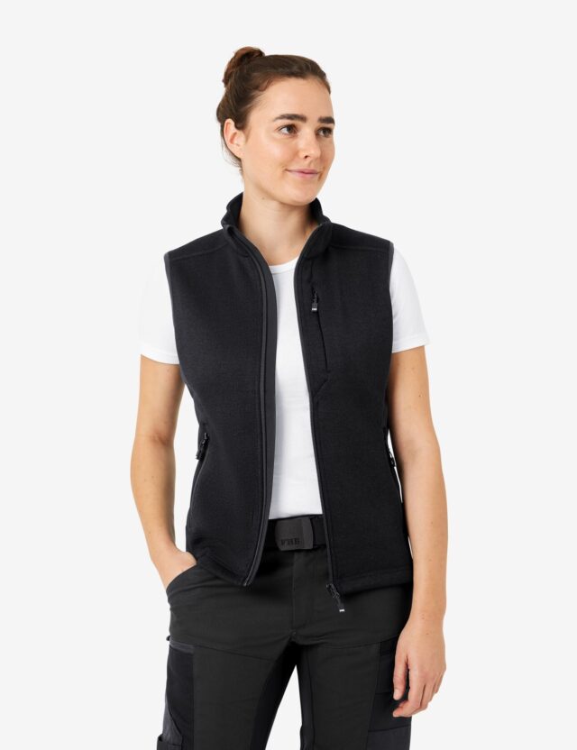 FHB original, ELSA Strick-Fleece-Weste