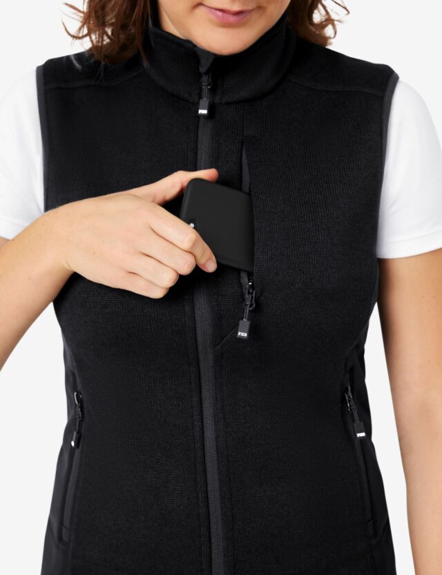 FHB original, ELSA Strick-Fleece-Weste