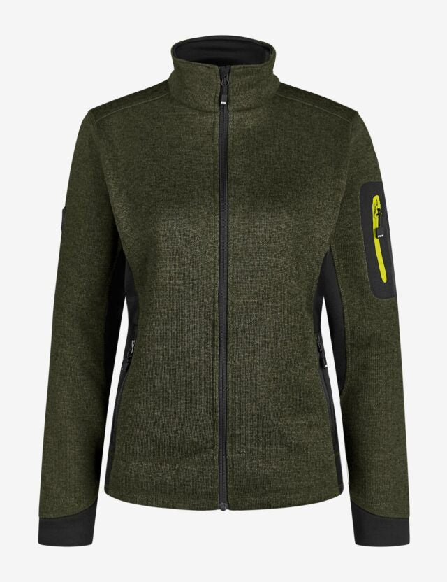 FHB original, MARIEKE Strick-Fleece-Jacke Damen