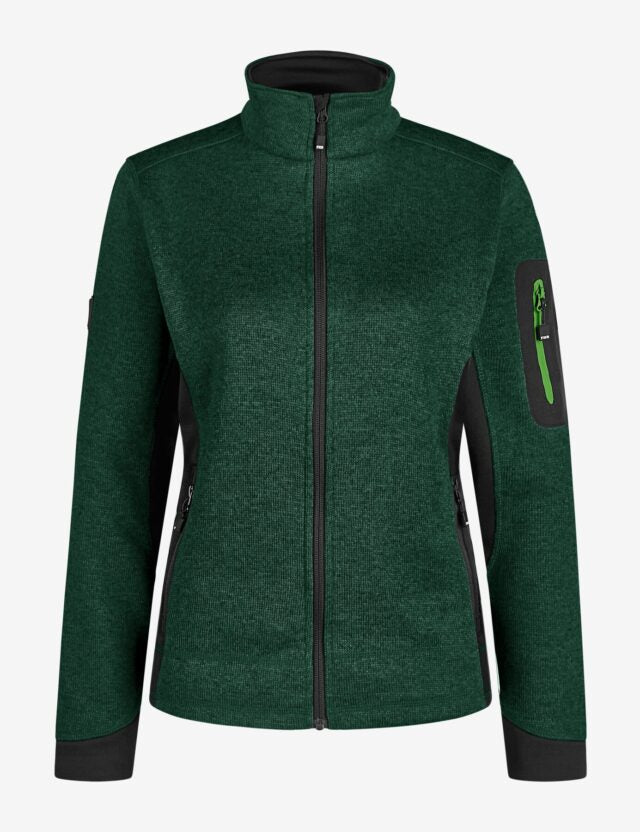 FHB original, MARIEKE Strick-Fleece-Jacke Damen