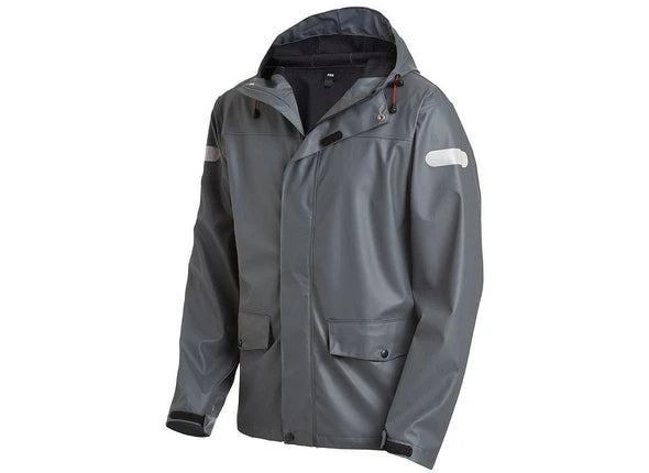 FHB RAINER PU-Stretch-Regenjacke EN343 3/1 anthrazit