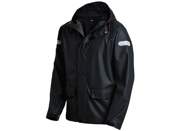 FHB RAINER PU-Stretch-Regenjacke EN343 3/1 schwarz