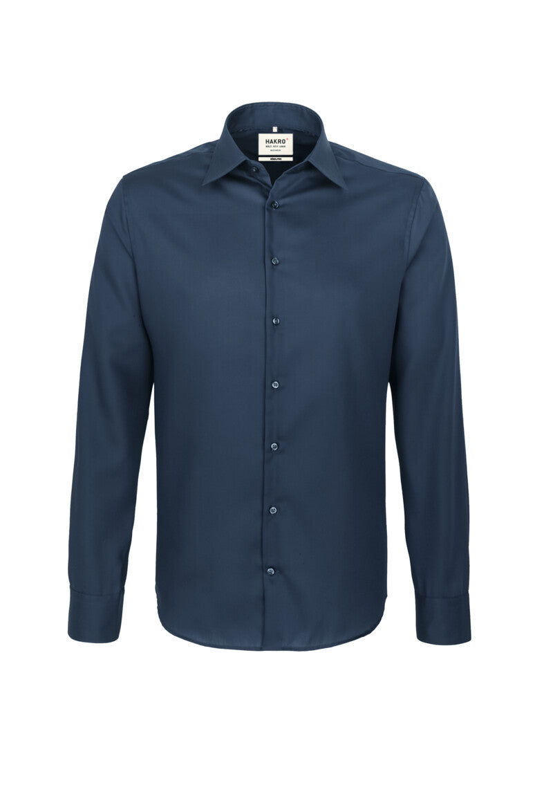HAKRO Hemd Business Regular - marine