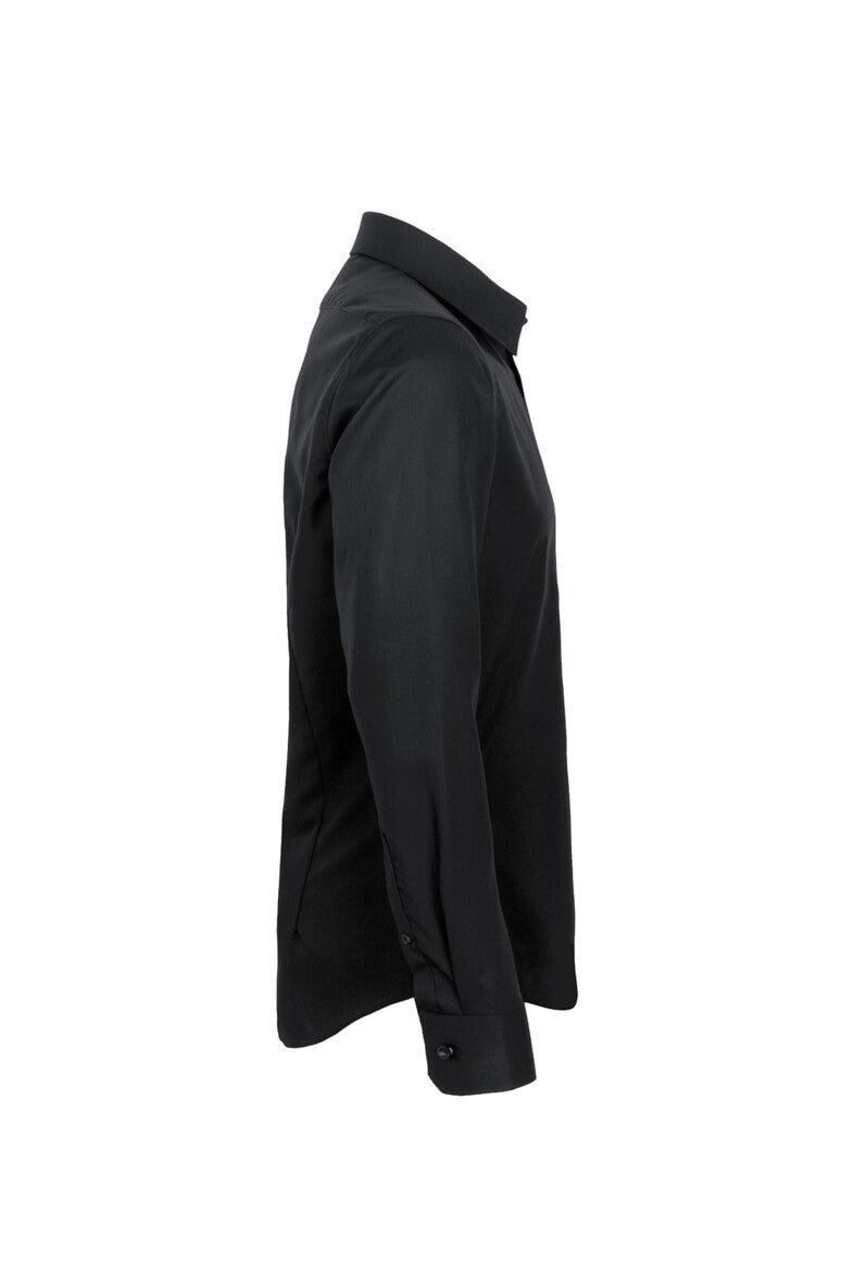 HAKRO Hemd Business Regular - schwarz