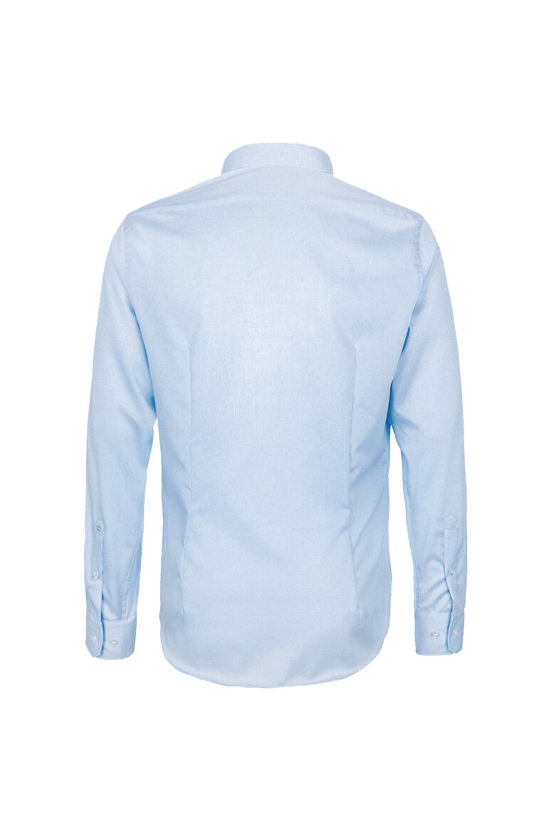 HAKRO Hemd Business Regular - himmelblau