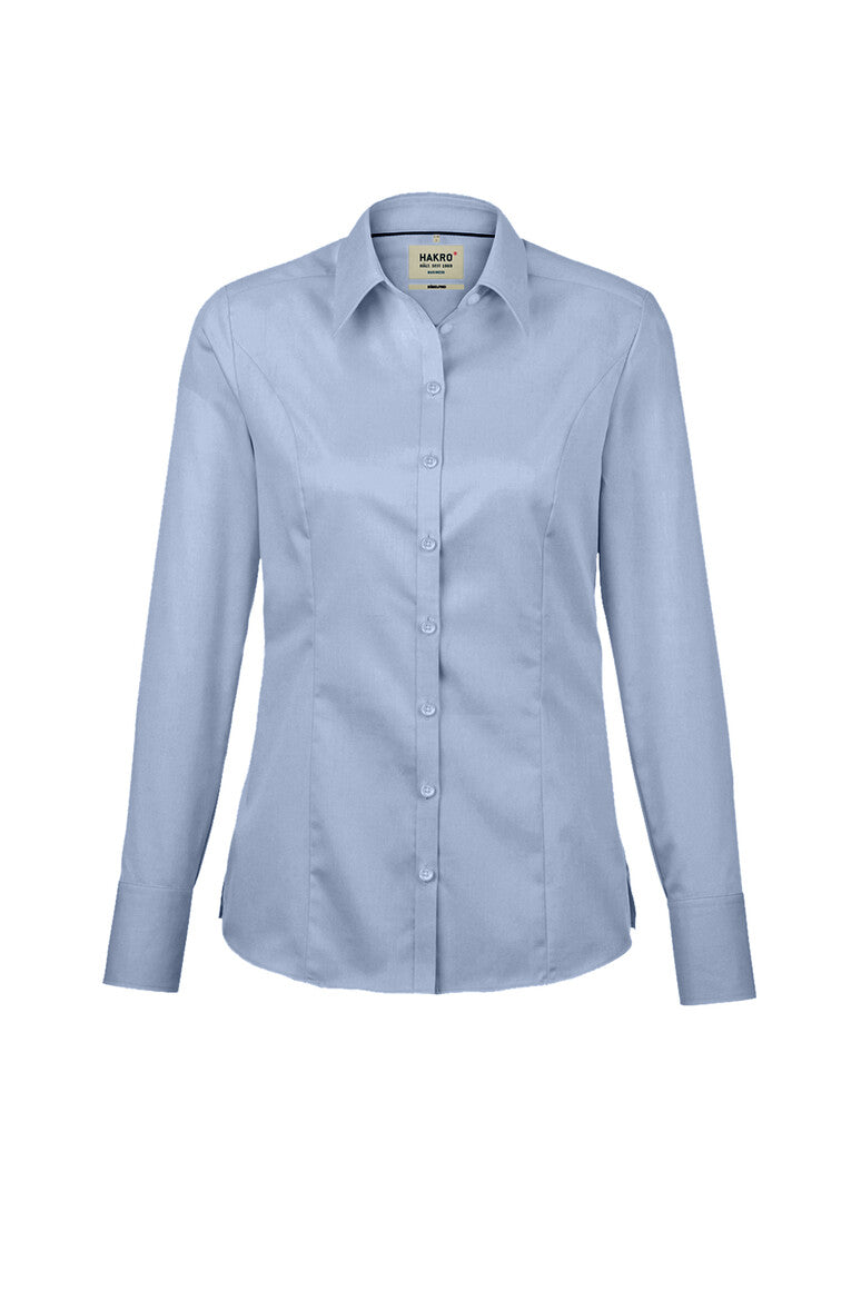 HAKRO Bluse Business - himmelblau