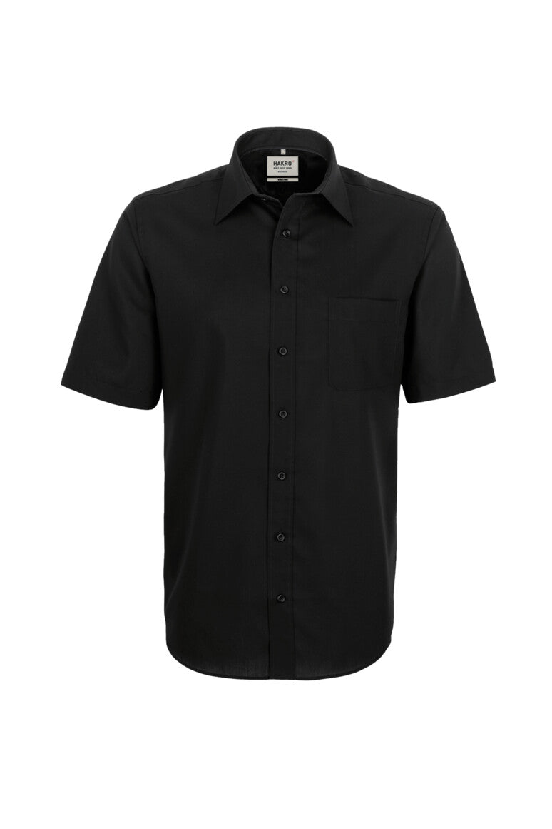 HAKRO 1/2-Arm Hemd Business Comfort - schwarz
